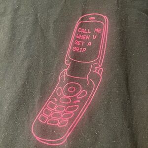Two graphic tees